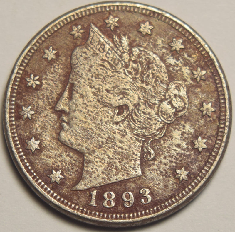 1893 Liberty Nickel . . . . XF badly corroded