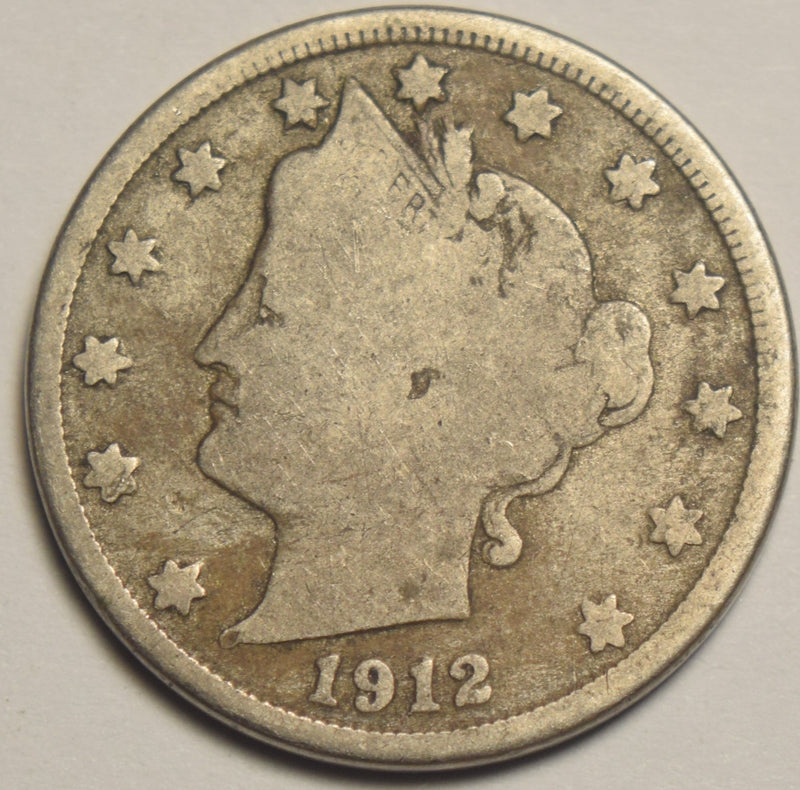 1912-D Liberty Nickel . . . . Very Good