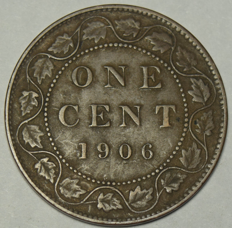 1906 Canadian Cent . . . . Very Fine