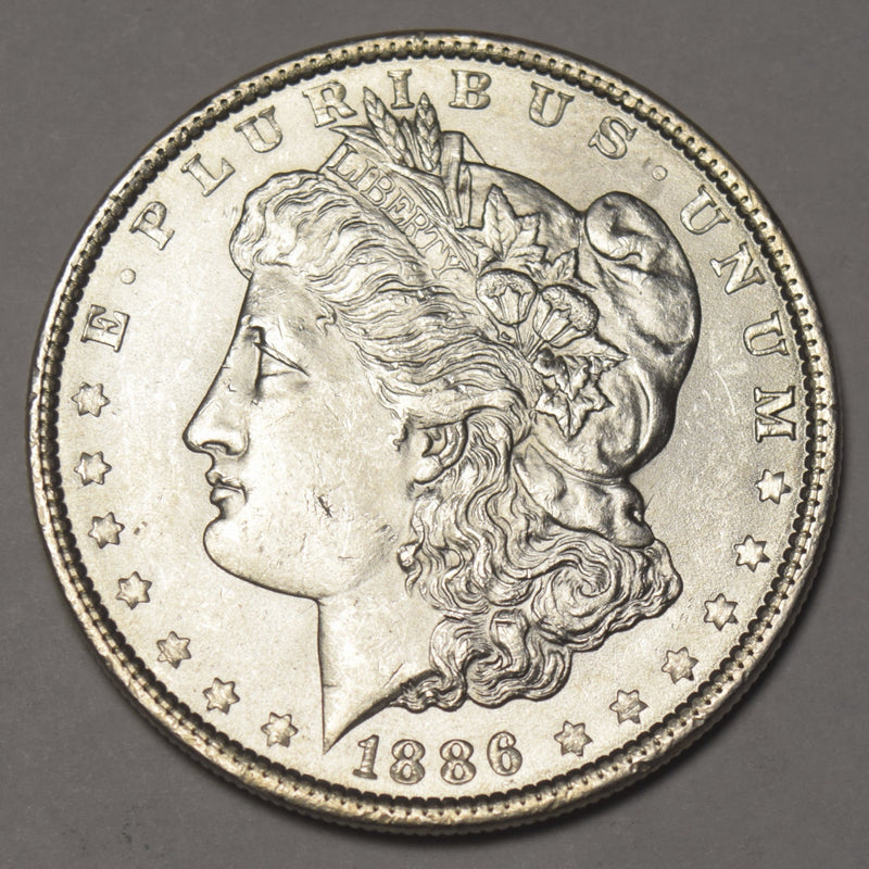 1886 Morgan Dollar . . . . Choice Brilliant Uncirculated