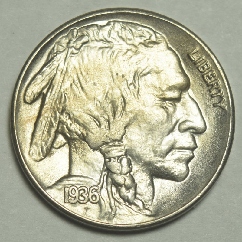 1936-S Buffalo Nickel . . . . Choice BU+