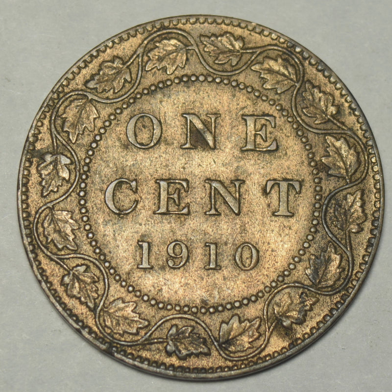1910 Canadian Cent . . . . Choice About Uncirculated