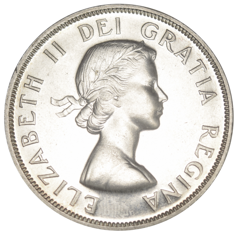 1954 Canadian Silver Dollar . . . . Gem Brilliant Uncirculated