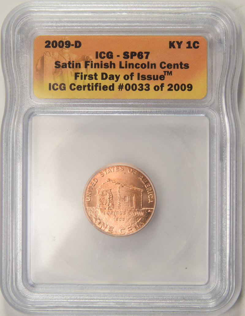 2009-D Early Childhood Lincoln Cent . . . . ICG SP-67