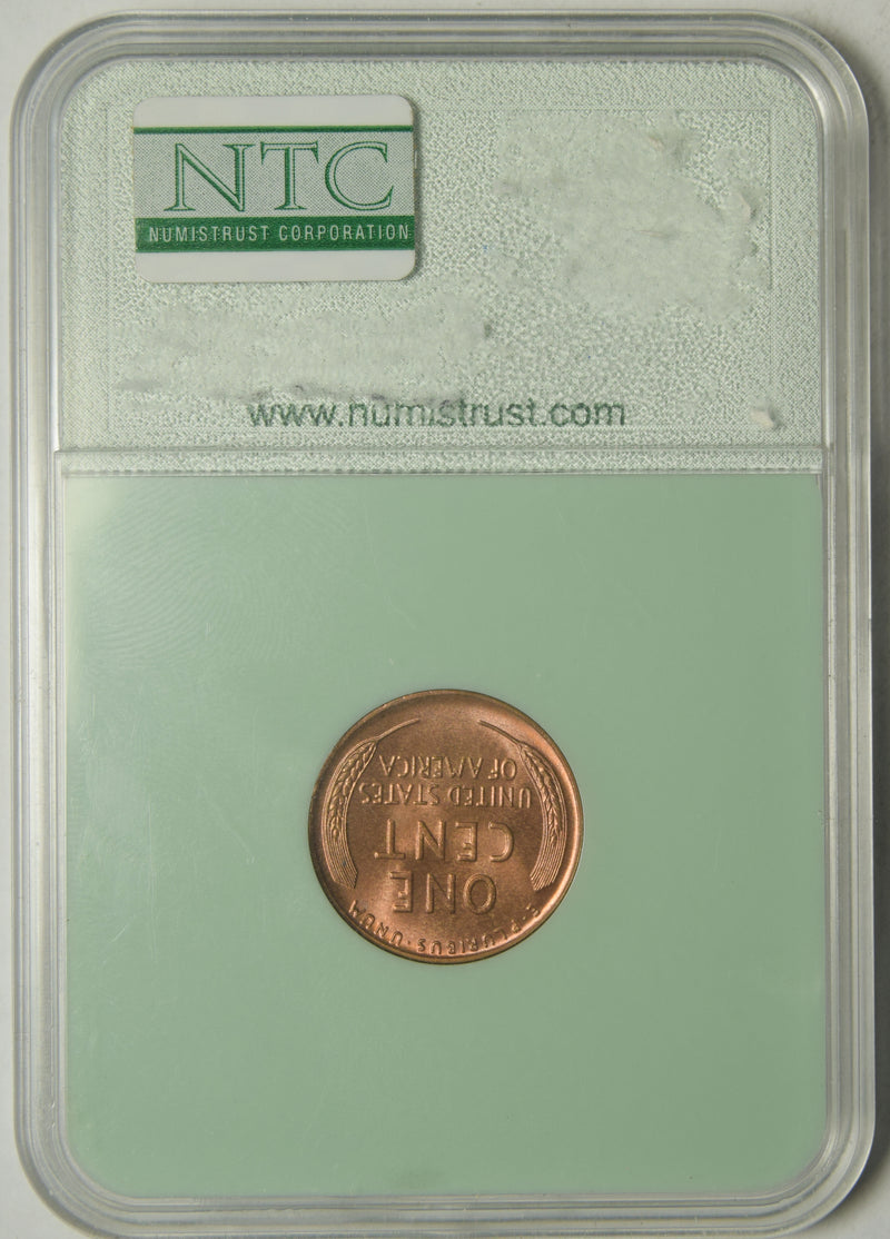 1941-D Lincoln Cent . . . . NTC MS-67 RD