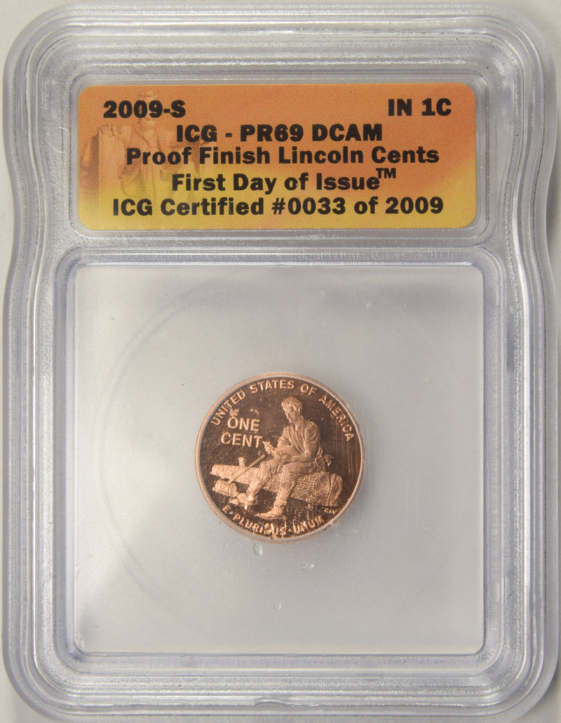 2009-S Formative Years Lincoln Cent . . . . ICG PR-69 DCAM