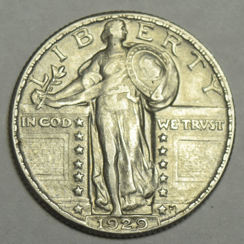 1929 Standing Liberty Quarter . . . . Choice About Uncirculated