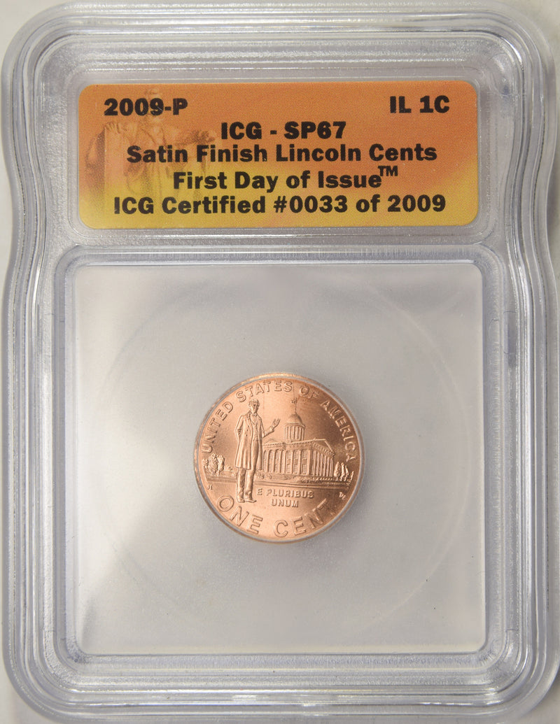 2009-P Professional Life Lincoln Cent . . . . ICG SP-67