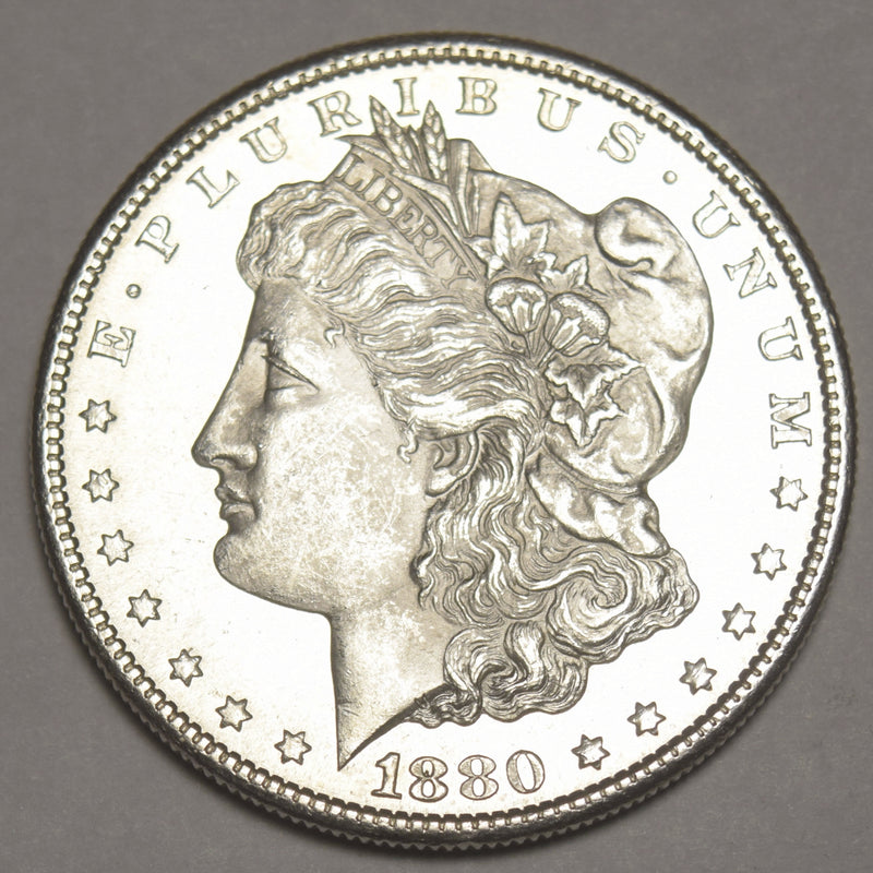 1880-S Morgan Dollar . . . . Choice BU+ Prooflike obverse