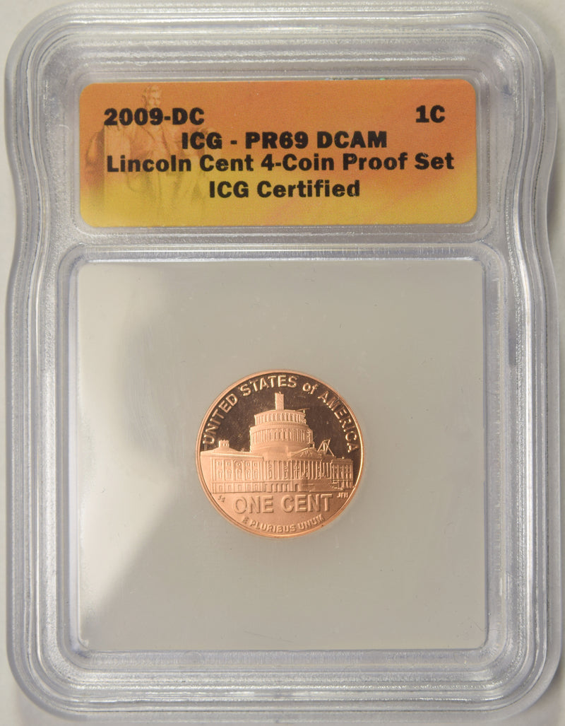2009-S Presidency Lincoln Cent . . . . ICG PR-69 DCAM