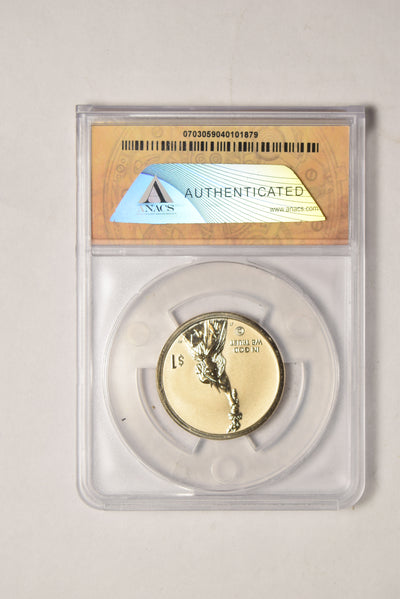 2022-S Vermont Innovation Dollar . . . . ANACS RP-70 DCAM First Day of Issue