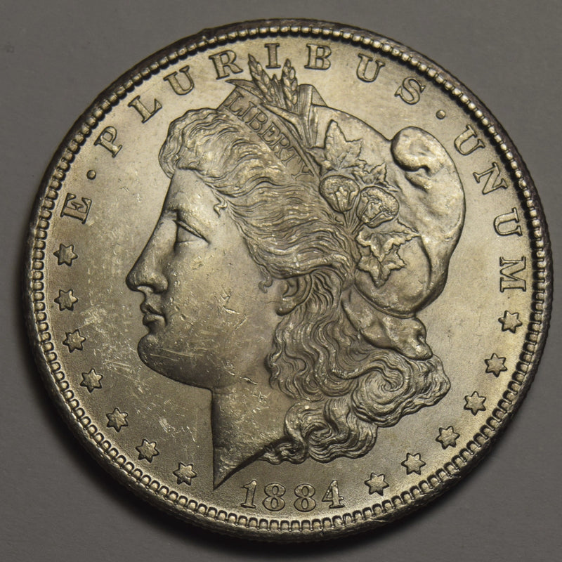1884-CC Morgan Dollar . . . . Choice Brilliant Uncirculated