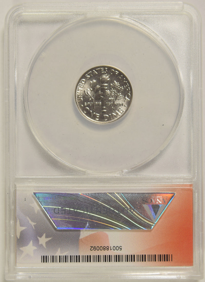 2011-D Roosevelt Dime . . . . ANACS MS-68 First Strike