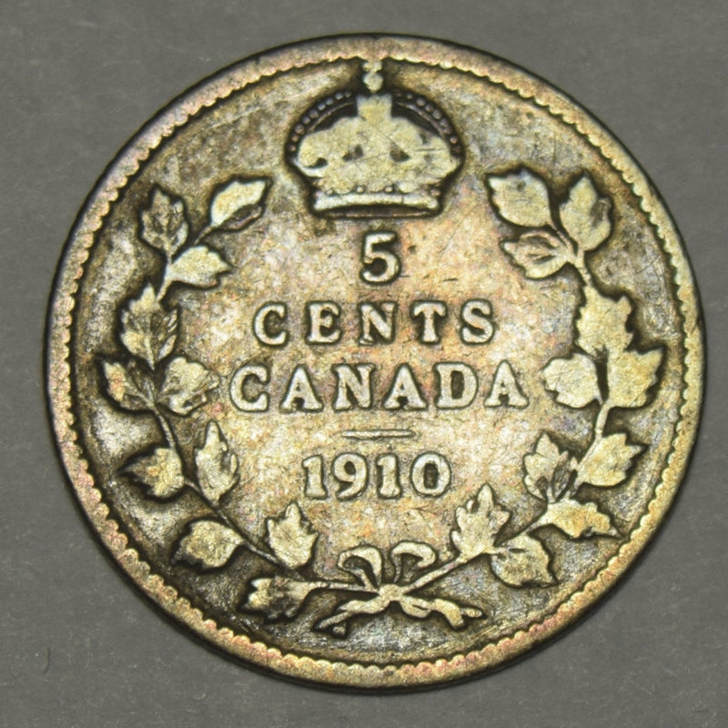 1910 Canadian 10 Cents . . . . Very Fine