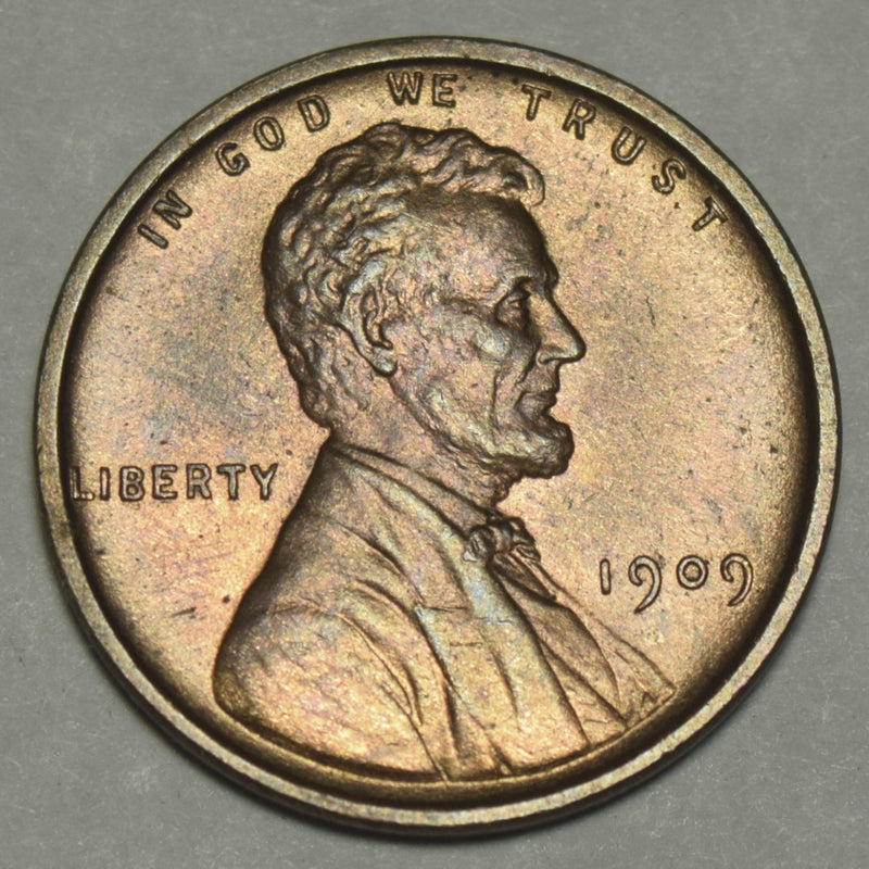 1909 VDB Lincoln Cent . . . . Choice BU Red/Brown