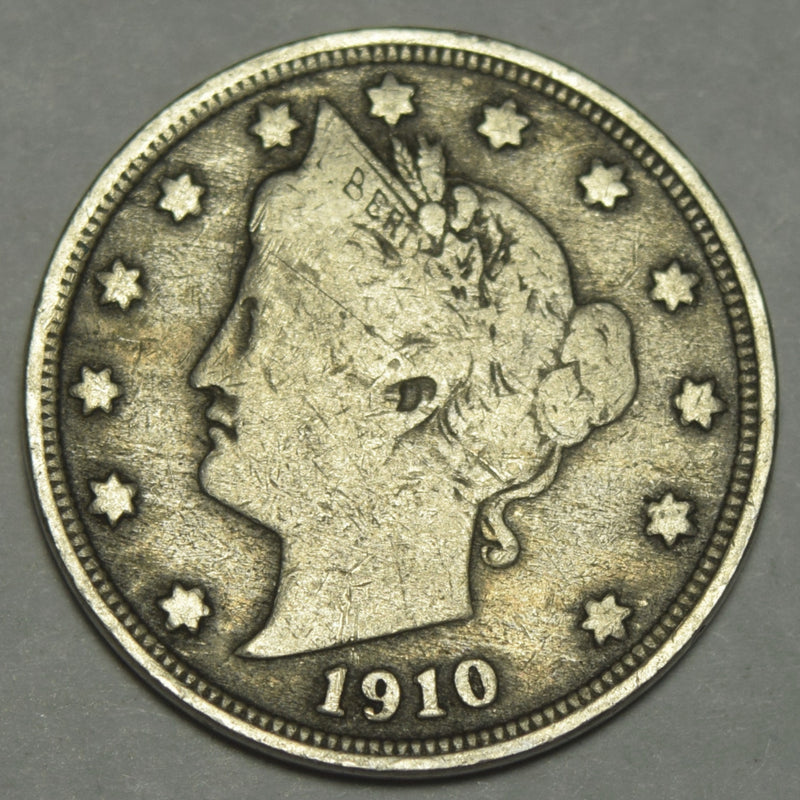 1910 Liberty Nickel . . . . Very Good