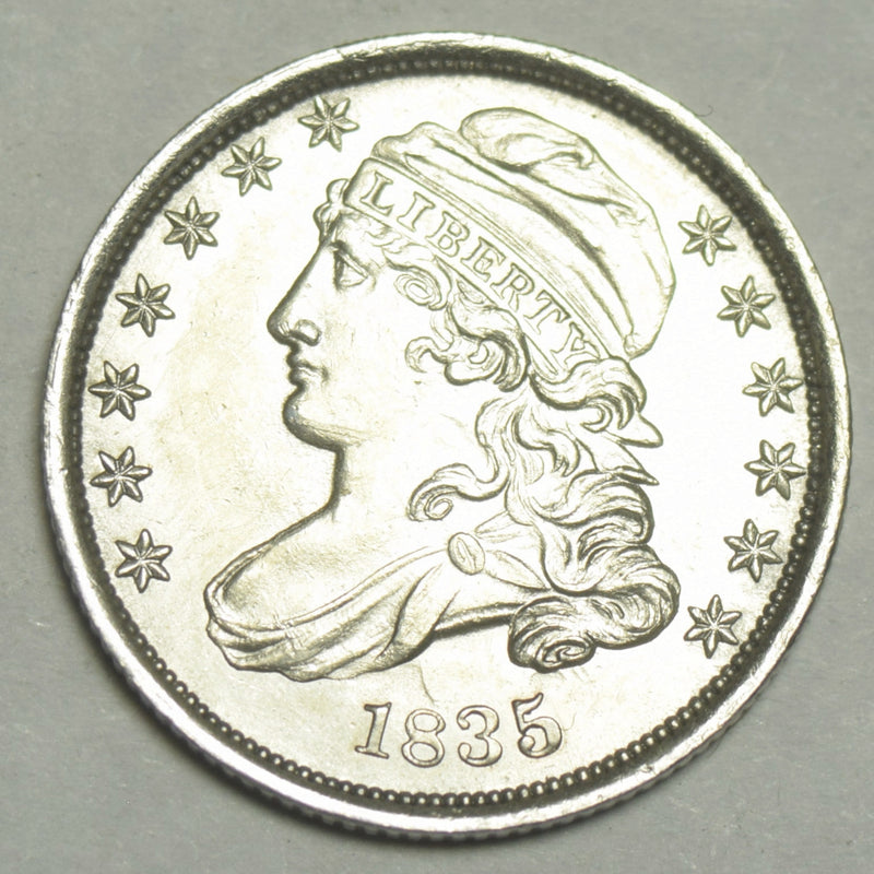 1835 Bust Dime . . . . Select Brilliant Uncirculated