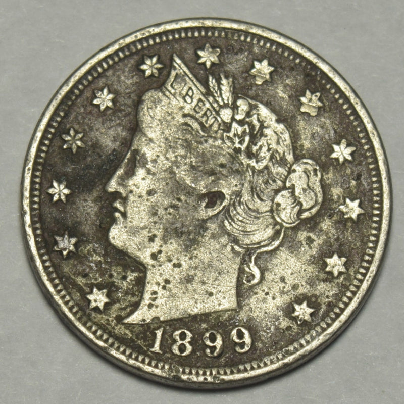 1899 Liberty Nickel . . . . XF corrosion