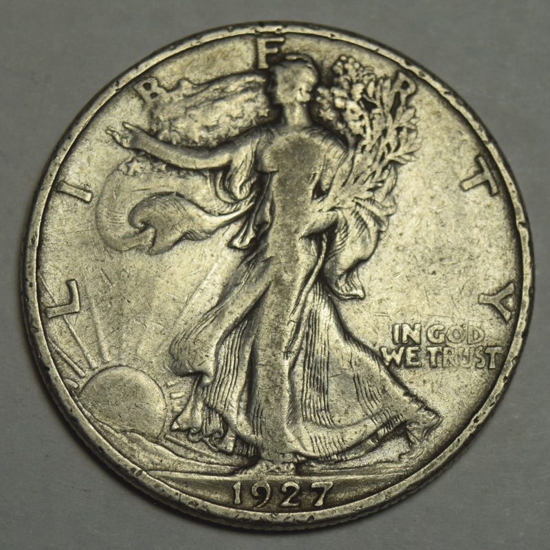1927-S Walking Liberty Half . . . . Extremely Fine