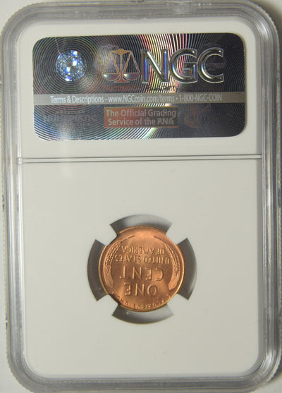 1944-S Lincoln Cent . . . . NGC MS-66 RD