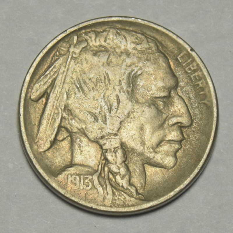 1913 Type 1 Buffalo Nickel . . . . Choice About Uncirculated