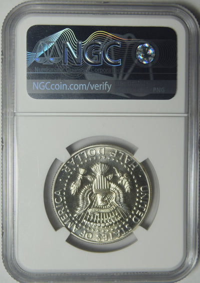 1966 SMS Kennedy Half . . . . NGC MS-67 Doubled Profile DDO