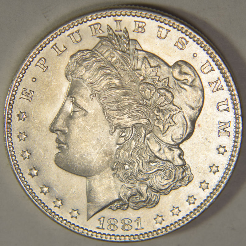 1881 Morgan Dollar . . . . Choice BU++