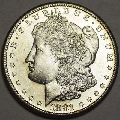 1881-S Morgan Dollar . . . . Gem Brilliant Uncirculated