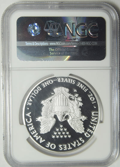 2016-W Lettered Edge Silver Eagle . . . . NGC PF-70 Ultra Cameo First Releases