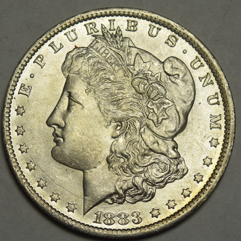 1883-O Morgan Dollar . . . . Gem BU Reverse Color!