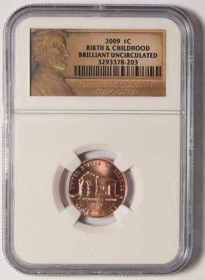 2009 Early Childhood Lincoln Cent . . . . NGC Brilliant Uncirculated
