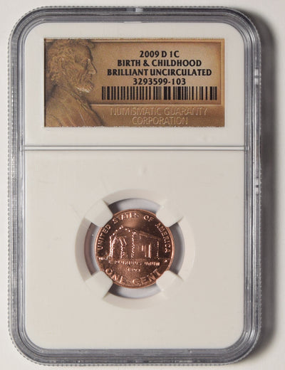 2009-D Early Childhood Lincoln Cent . . . . NGC Brilliant Uncirculated