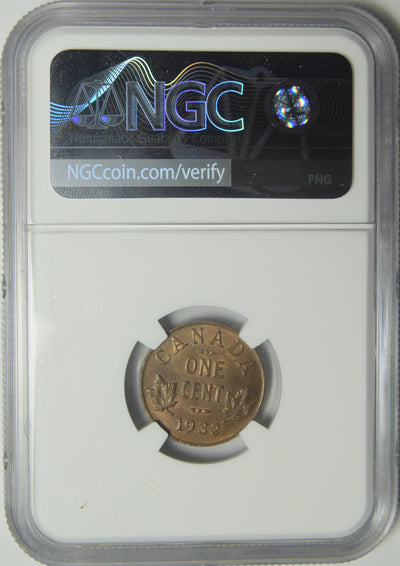1932 Canadian Cent . . . . NGC MS-64 BN