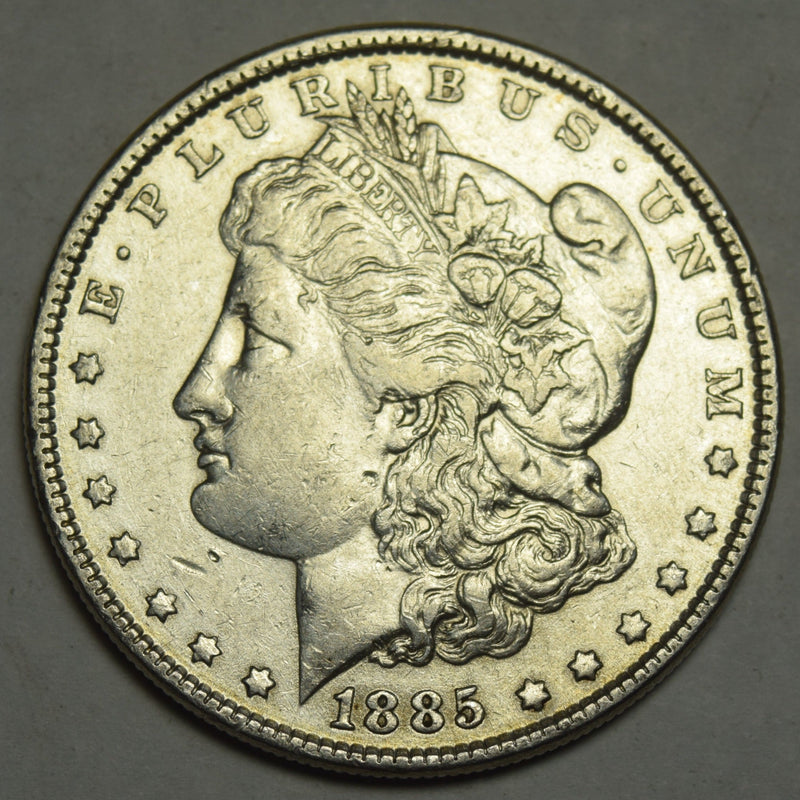 1885 Morgan Dollar . . . . Choice About Uncirculated