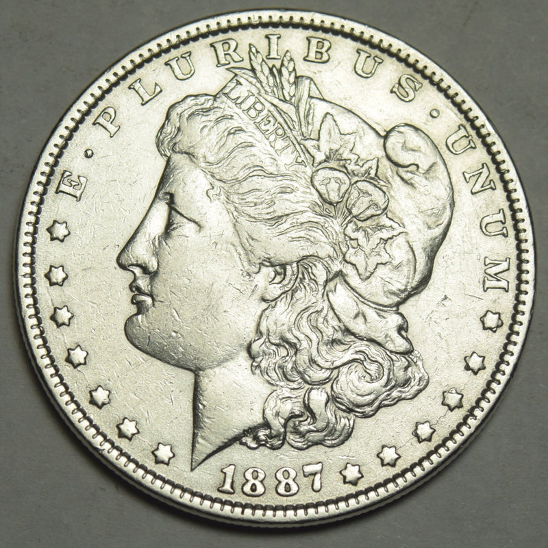 1887 Morgan Dollar . . . . Extremely Fine