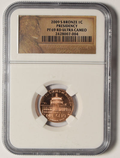 2009-S Presidency Lincoln Cent . . . . NGC PF-69 RD Ultra Cameo