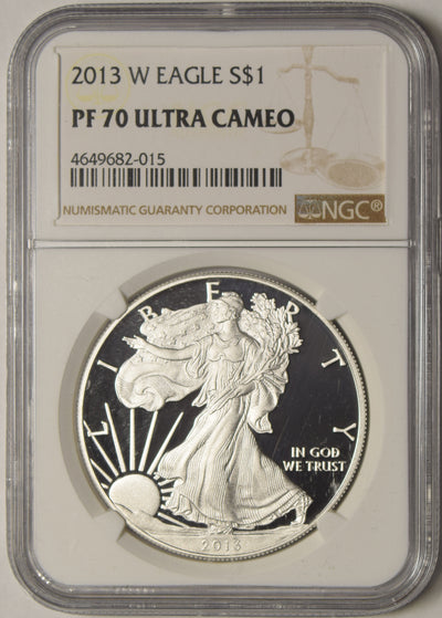 2013-W Silver Eagle . . . . NGC PF-70 Ultra Cameo