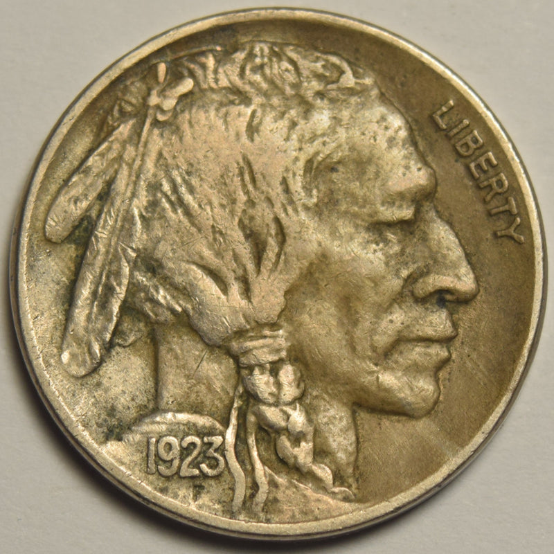 1923 Buffalo Nickel . . . . Choice About Uncirculated