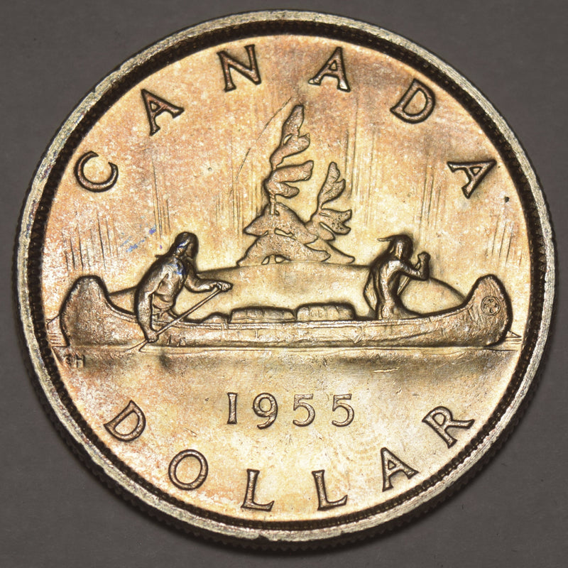 1955 Canadian Arnprior Silver Dollar . . . . Gem Brilliant Uncirculated