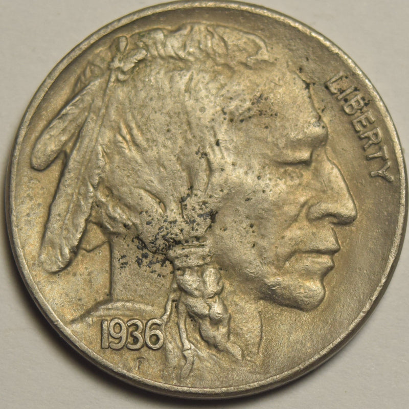 1936 Buffalo Nickel . . . . BU pitted