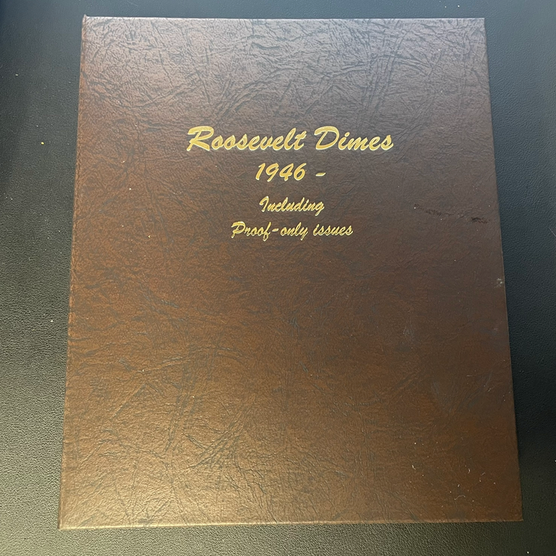 Roosevelt Dime Dansco Album . . . . (1946 to date with Proof-only)