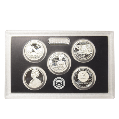 2023-S American Women 5-coin Quarter Proof Set . . . . Superb Brilliant Proof Silver