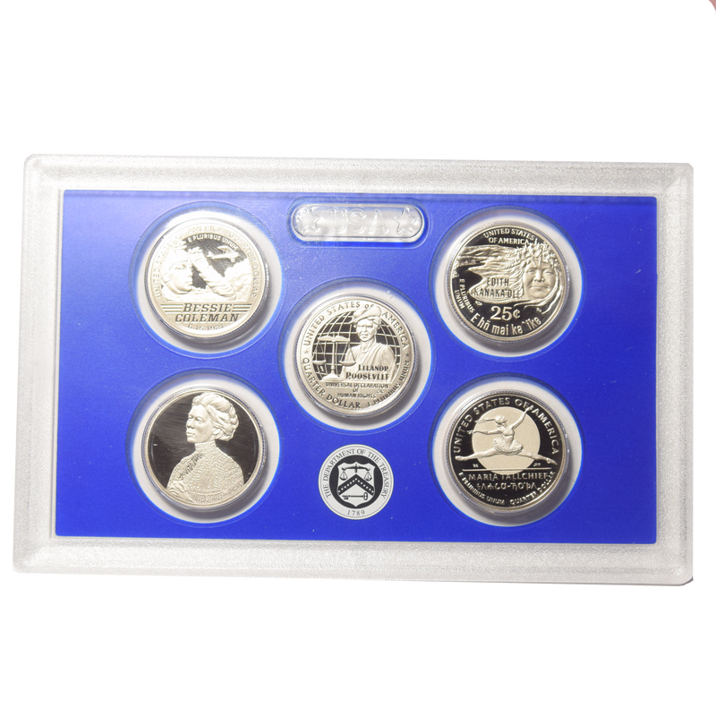 2023-S Clad and Silver American Women Quarter Proof Sets . . . . Superb Brilliant Proof