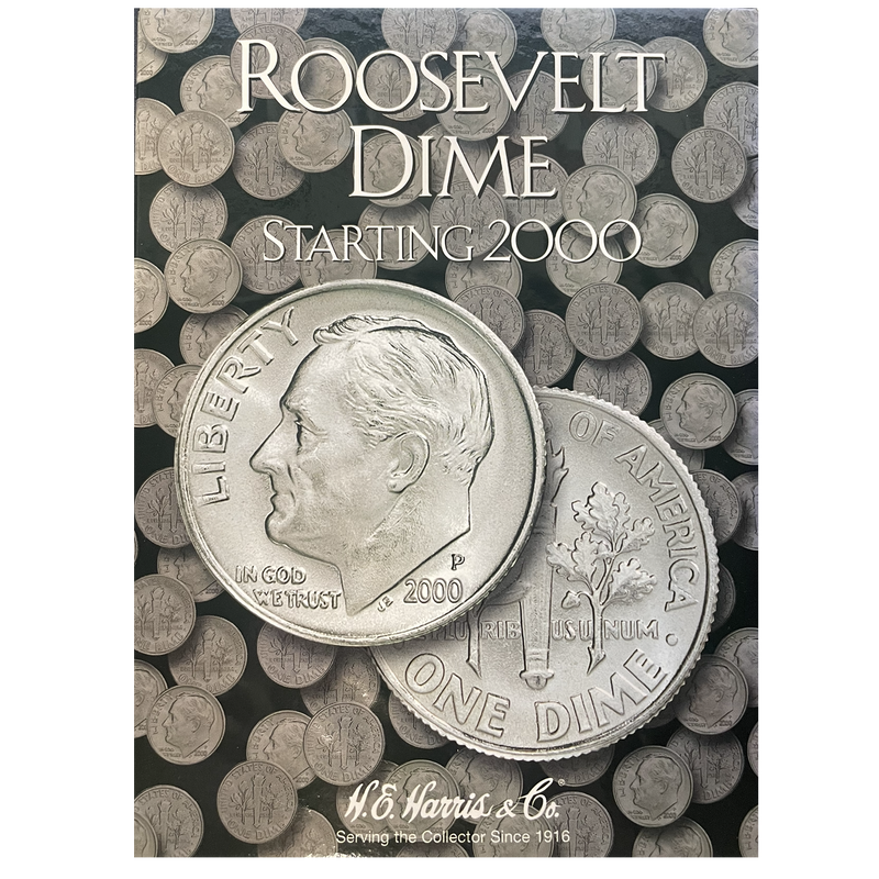 Roosevelt Dime Harris Coin Folder . . . . (2000 to date)