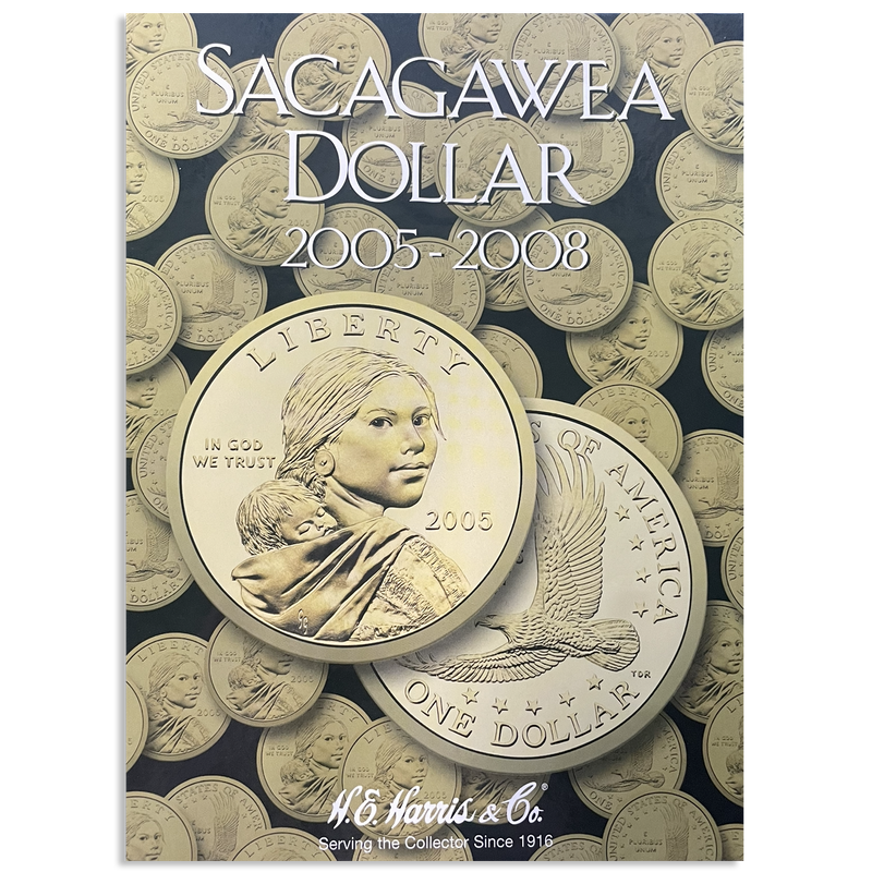 Sacagawea Dollar Harris Coin Folder . . . . (2005 to 2008)