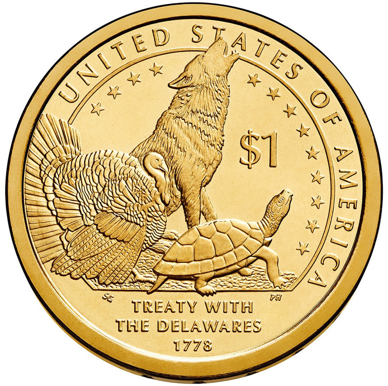 2013 Native American Dollar . . . . Choice Brilliant Uncirculated