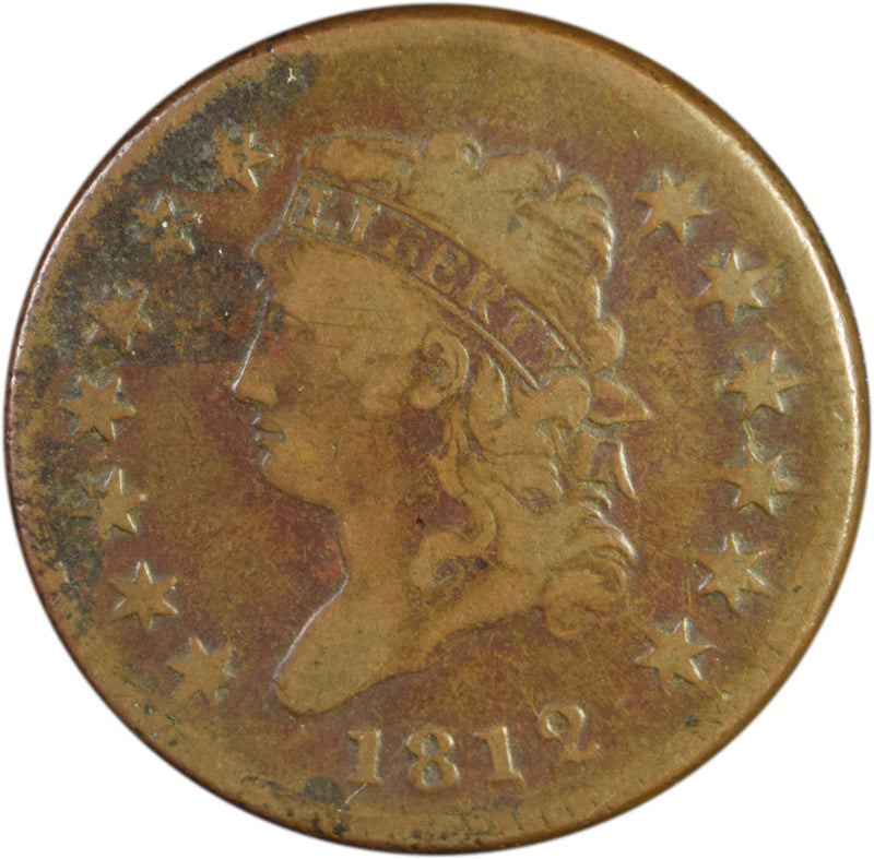 1812 Classic Large Cent . . . . Very Fine