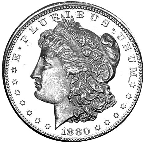 1880-S Morgan Dollar . . . . Select Brilliant Uncirculated