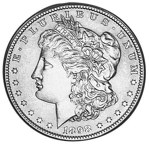 1898 Morgan Dollar . . . . Select Brilliant Uncirculated