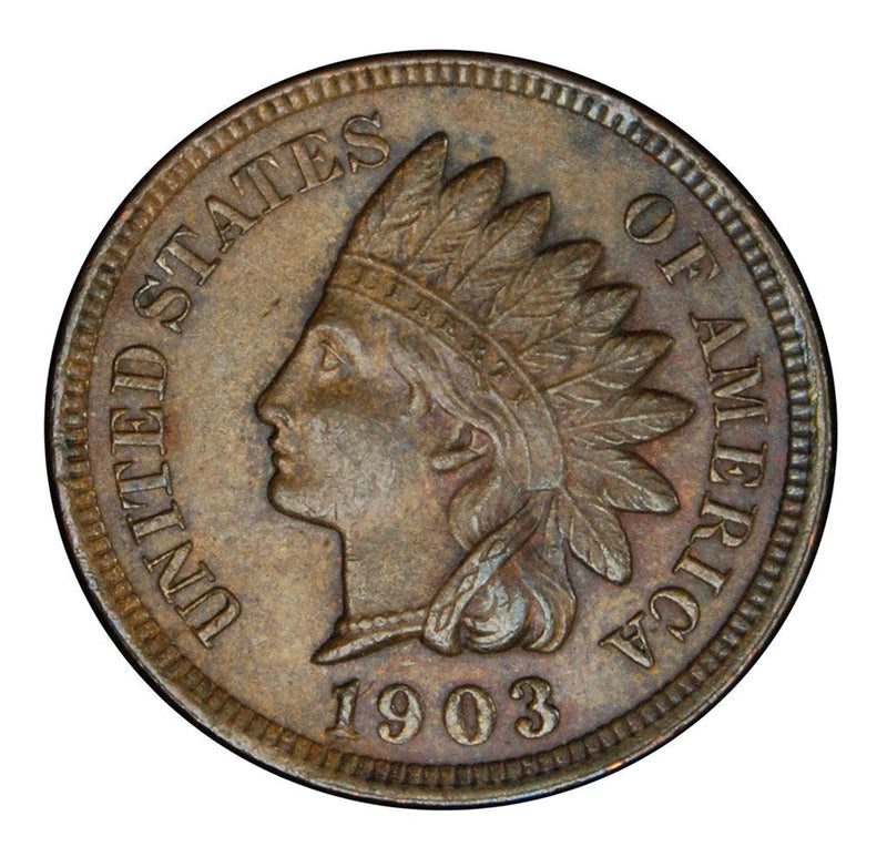 1903 Indian Cent . . . . Choice Uncirculated Brown